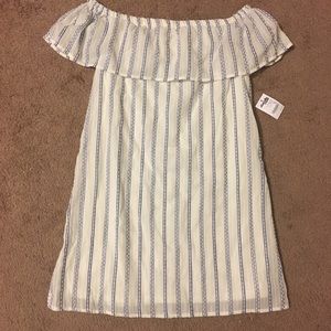Off the shoulder sundress